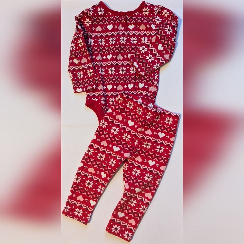 Garanimals Red and White Baby Outfit